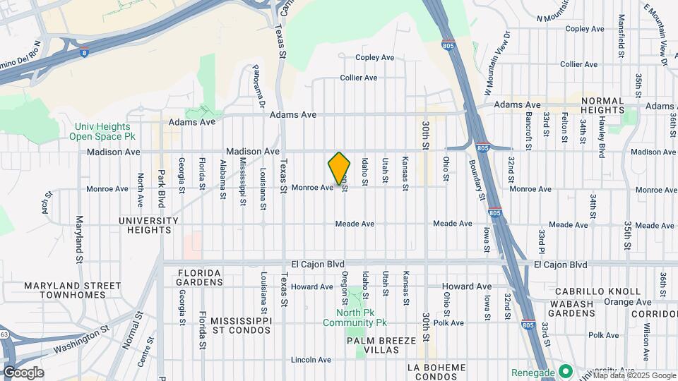 2621 Monroe Ave Map and Location Details