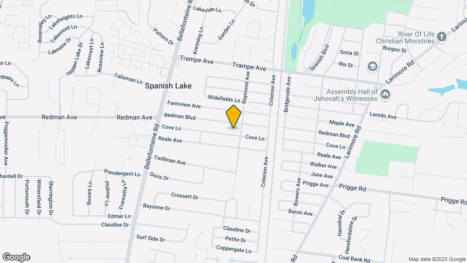1415 Cove Ln Map and Location Details