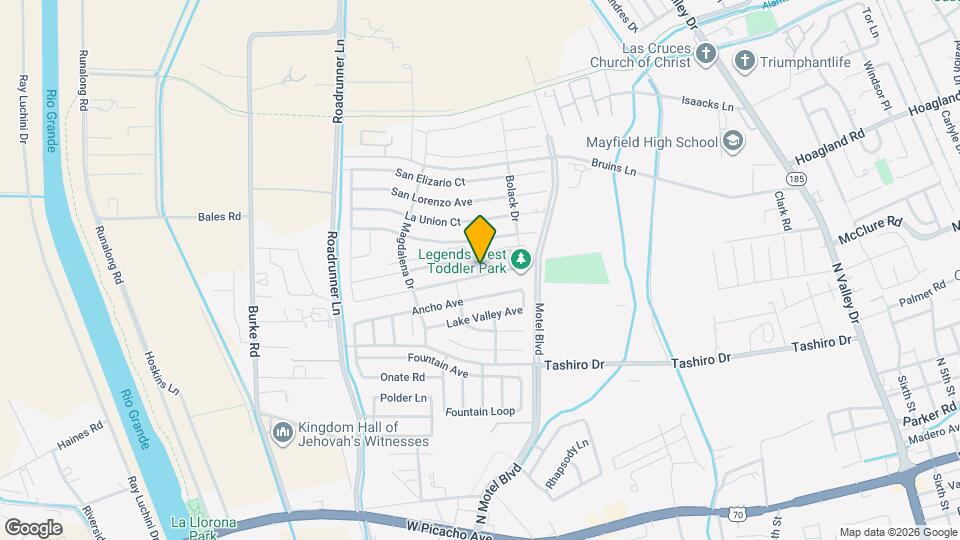 2836 Meriwether St Map and Location Details