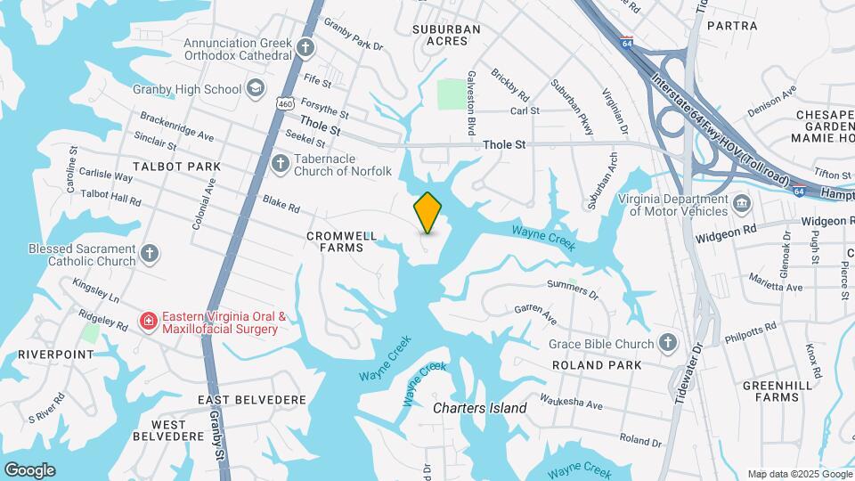 264 N Blake Rd Map and Location Details