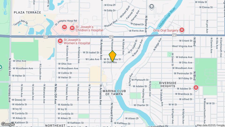 2220 W Ohio Ave Map and Location Details