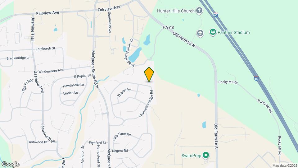 1972 Chancellor Ridge Rd Map and Location Details