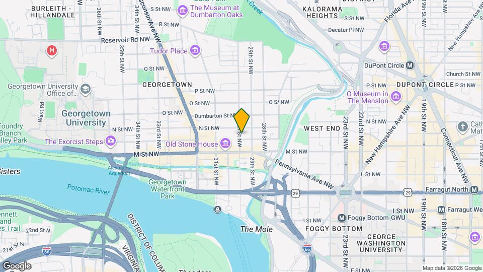 1233 30th St NW Map and Location Details