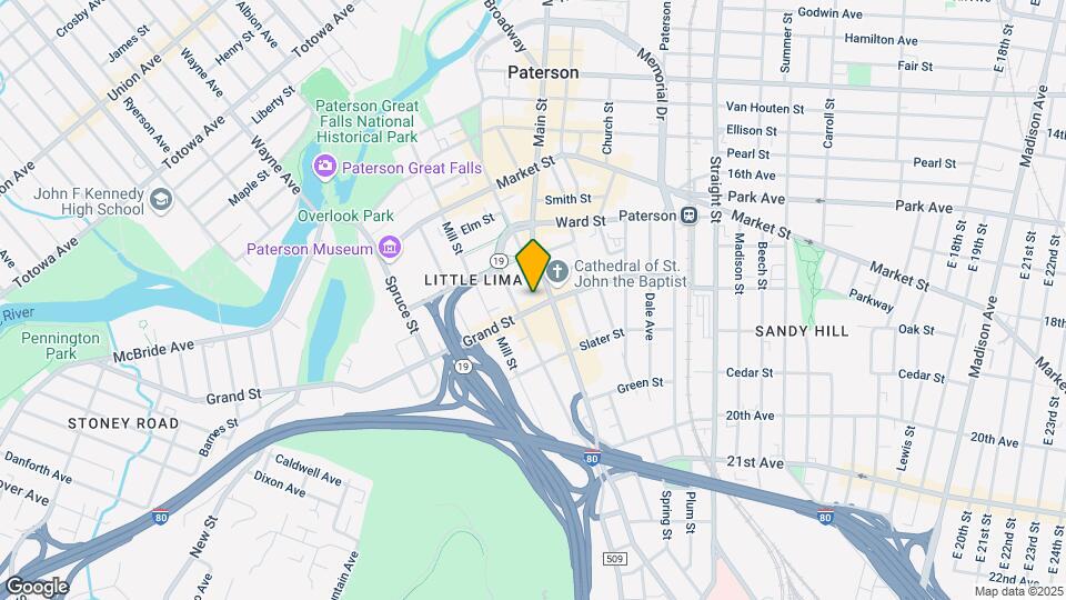 351 Grand St, Unit 2nd floor Map and Location Details
