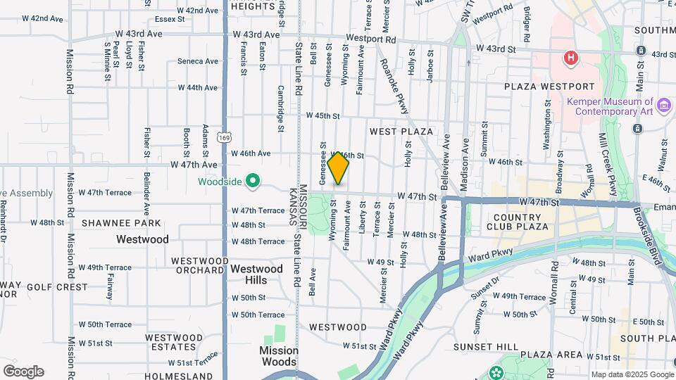 4647 Wyoming St Map and Location Details