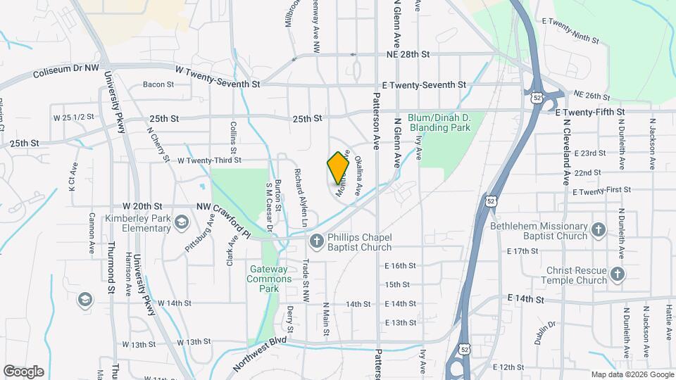 2304 Montrose Ave Mapa y Detalles de la Ubicación