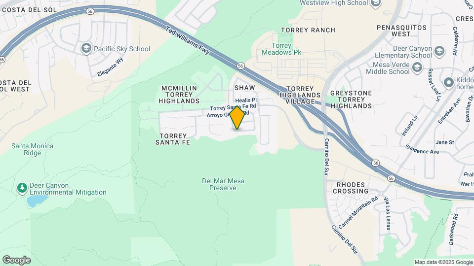 13144 Sierra Mesa Ct Map and Location Details