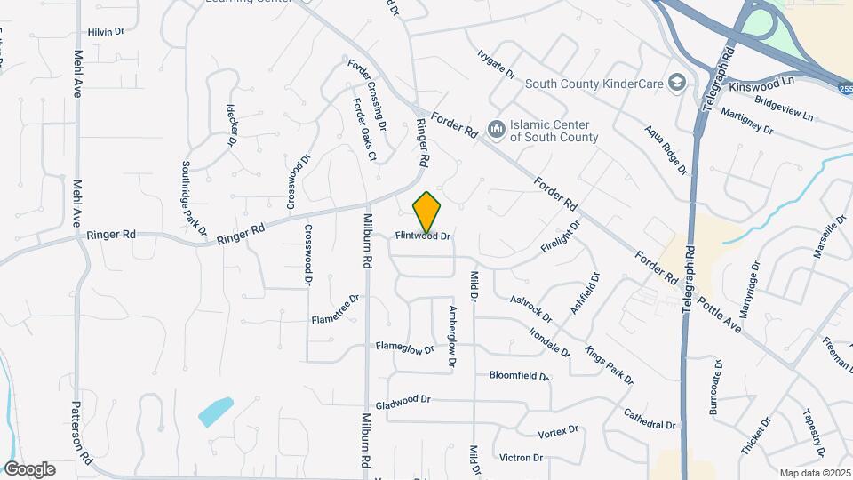 2830 Flintwood Dr Map and Location Details