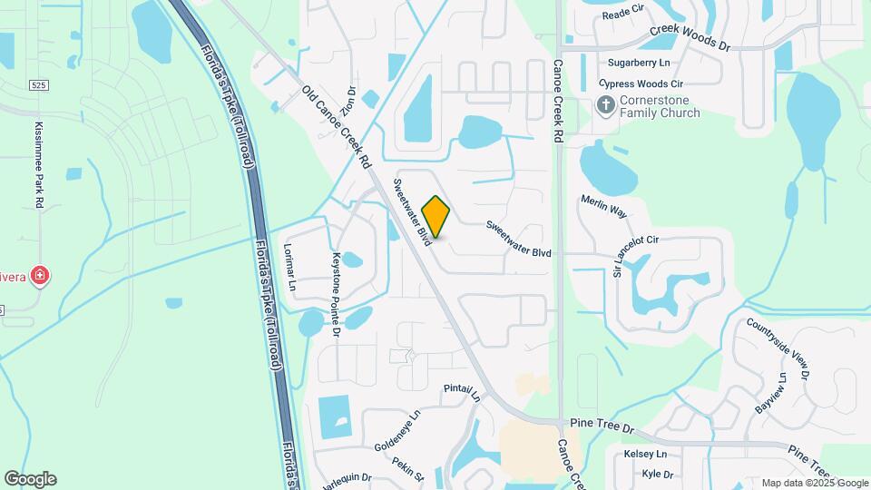 2399 Sweetwater Blvd Map and Location Details