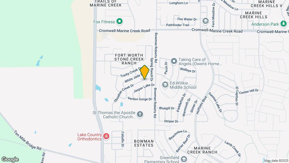 6220 Obsidian Creek Dr Map and Location Details