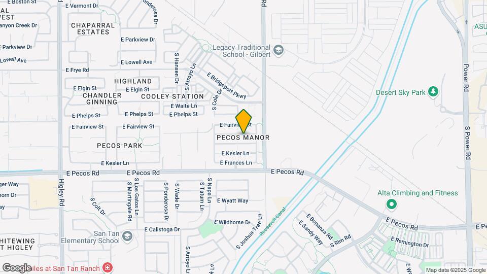 3915 E Morelos St Map and Location Details