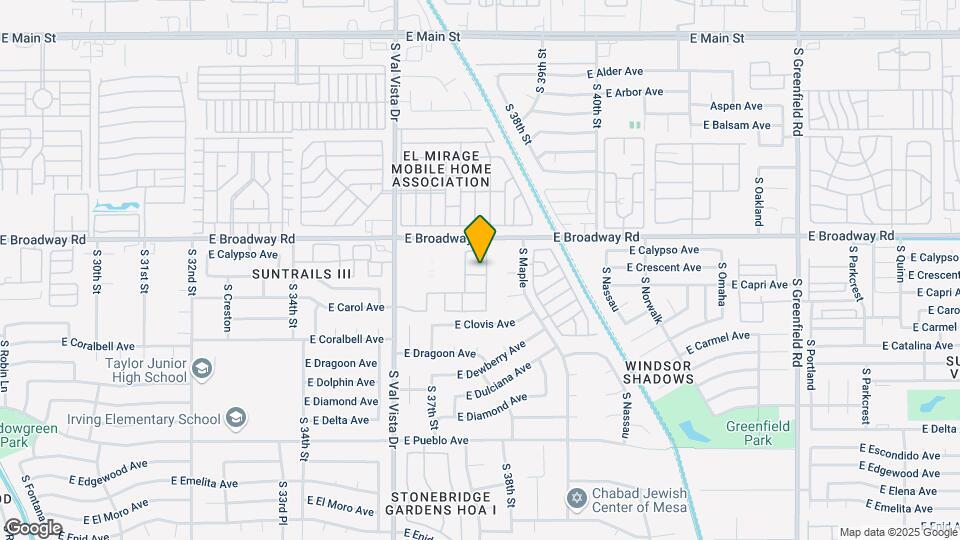 3755 E Broadway Rd, Unit 97 Map and Location Details