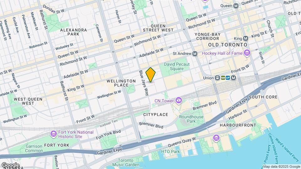 263 Wellington St W Map and Location Details