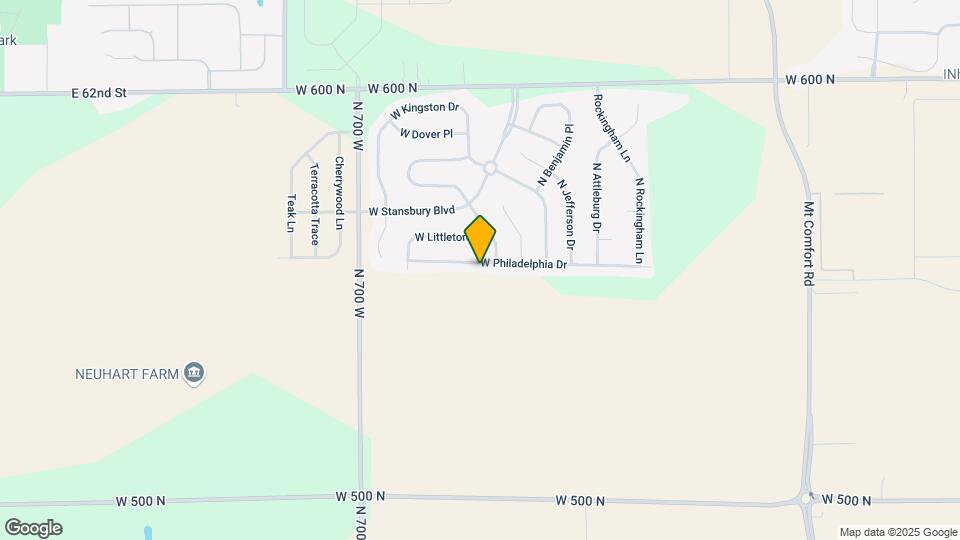 6725 W Philadelphia Dr Map and Location Details
