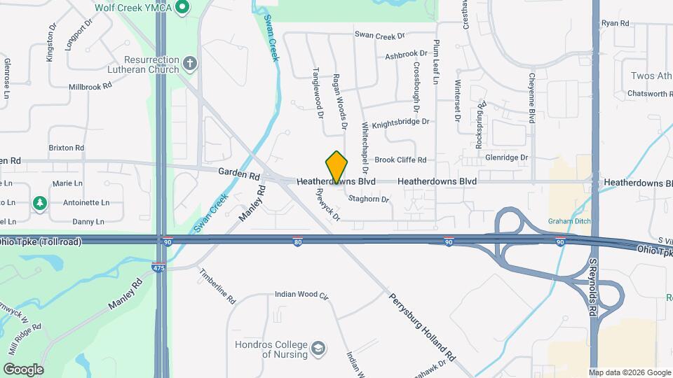 5919 Staghorn Dr Mapa y Detalles de la Ubicación