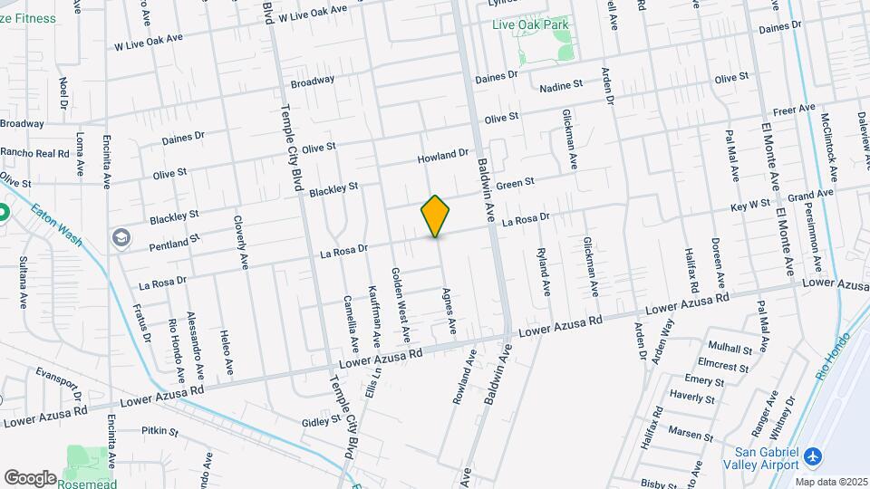 9856 La Rosa Dr Map and Location Details