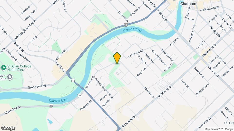 55 Clara Cres Map and Location Details