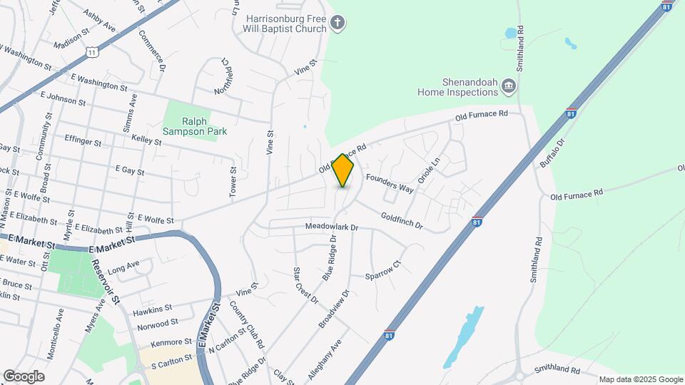 1018-1 Blue Ridge Dr Map and Location Details