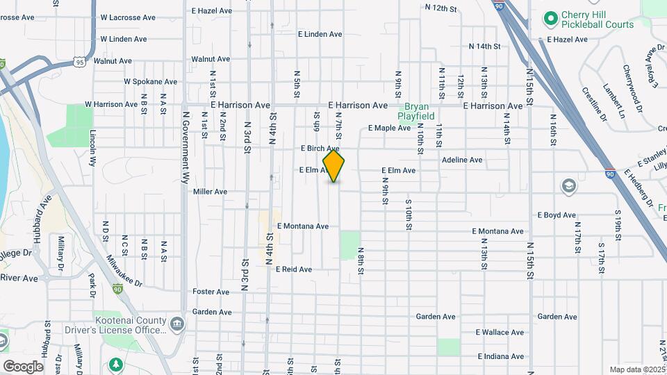 945 N 7th St Map and Location Details