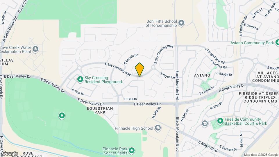 3310 E Los Gatos Dr Map and Location Details