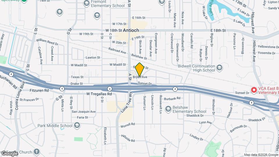 16 Bryan Ave Map and Location Details