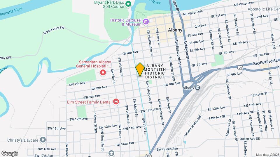 721 SW Vine St Map and Location Details