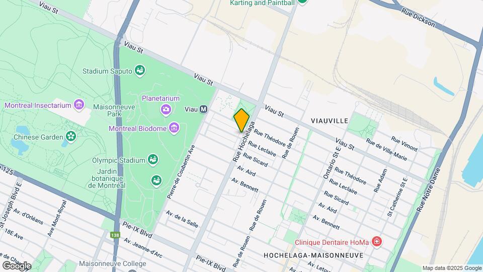 4761 Hochelaga Map and Location Details