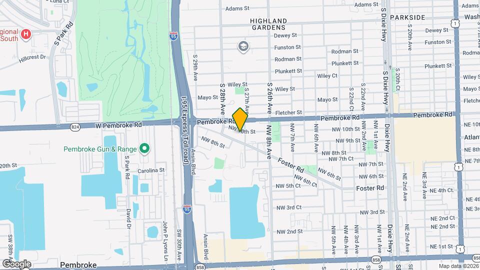 908 NW 10th St Map and Location Details