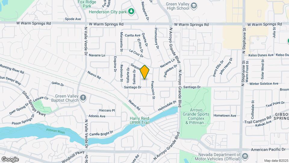 307 Modesto St Map and Location Details