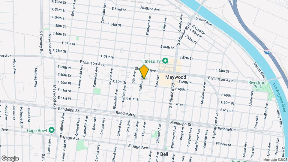 5960 Fishburn Ave Mapa y Detalles de la Ubicación