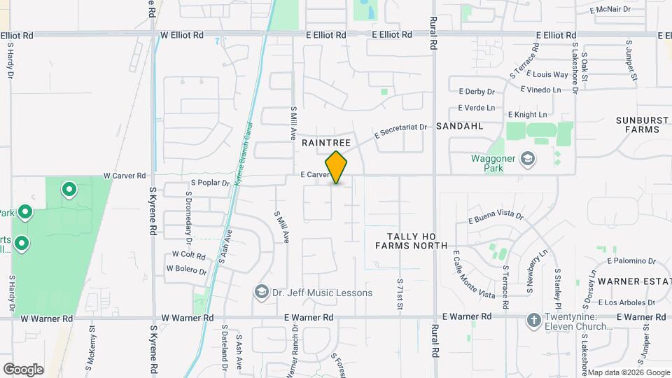 8272 S Pecan Grove Cir Map and Location Details