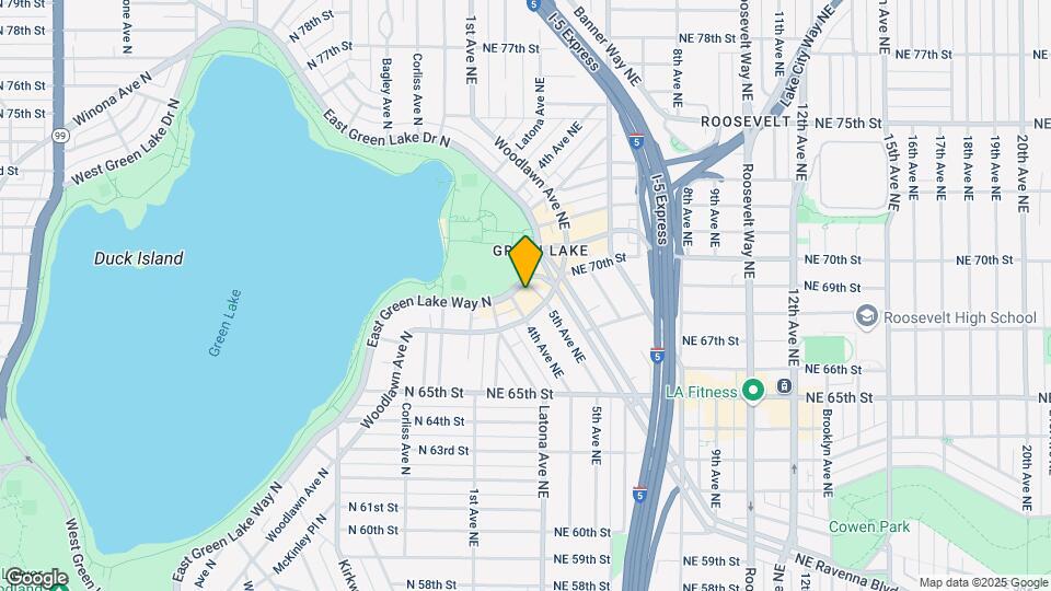 Circa Green Lake Apartments Map and Location Details