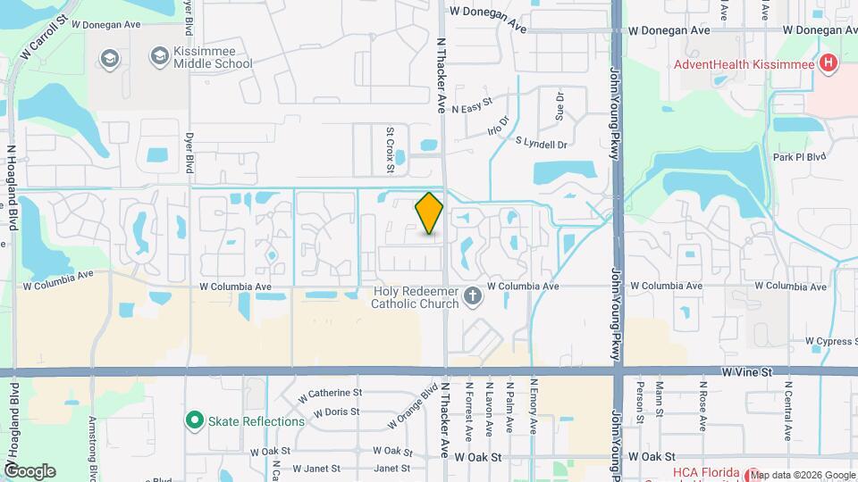 2025 Caribbean Dr S, Unit Caribbean Map and Location Details