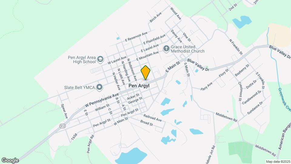 35 E Pennsylvania Ave Map and Location Details