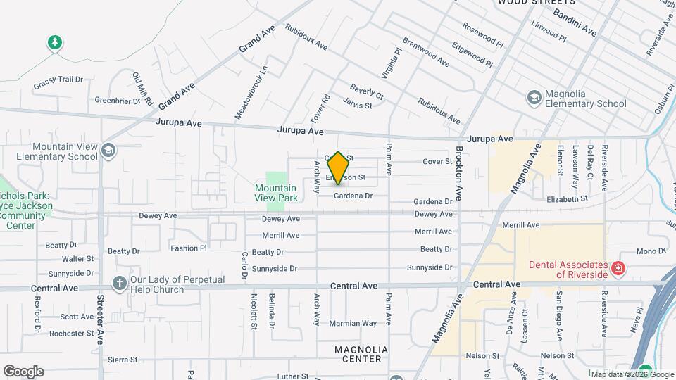 4645 Gardena Dr Map and Location Details