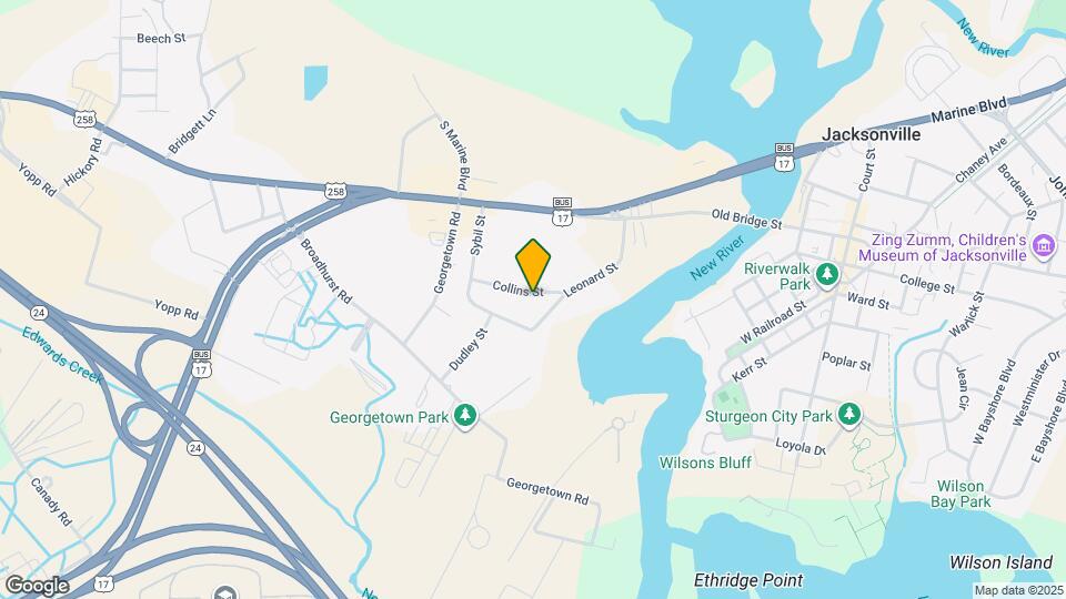 315 Collins St Map and Location Details