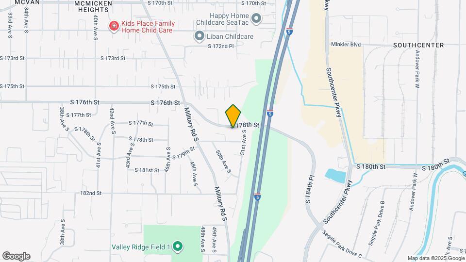 5039 S 178th St Map and Location Details