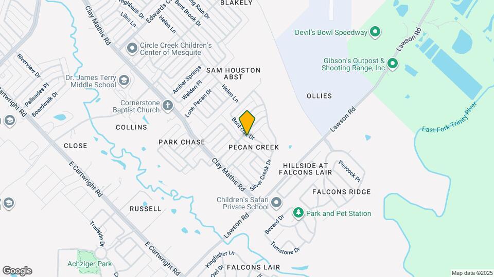 3205 Bent Oak Dr Map and Location Details