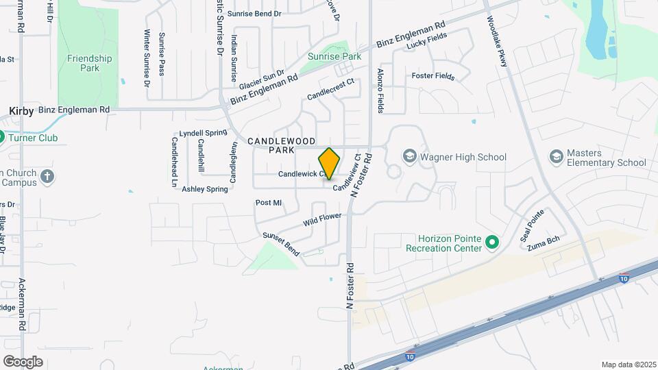 6407 Candleview Ct Map and Location Details