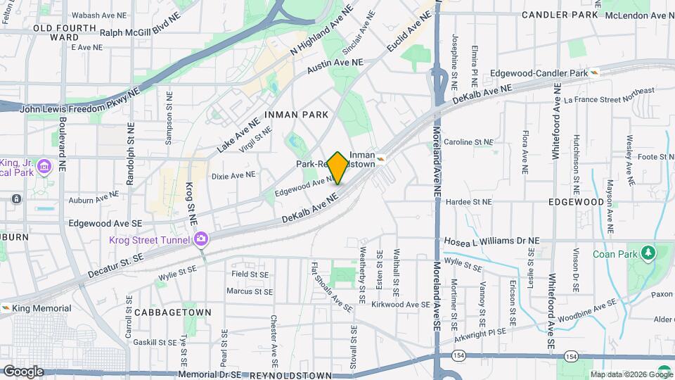 988 DeKalb Ave NE Map and Location Details