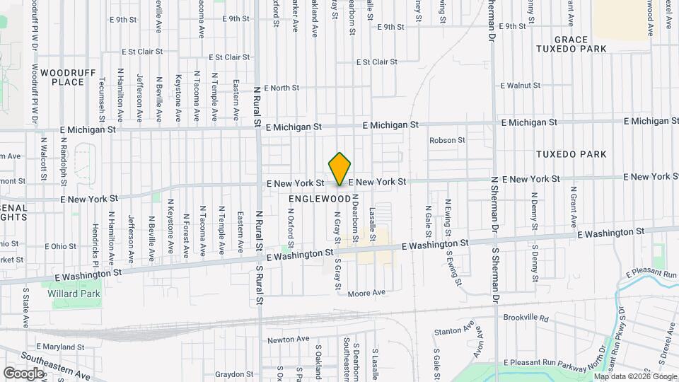 253 N Gray St Map and Location Details
