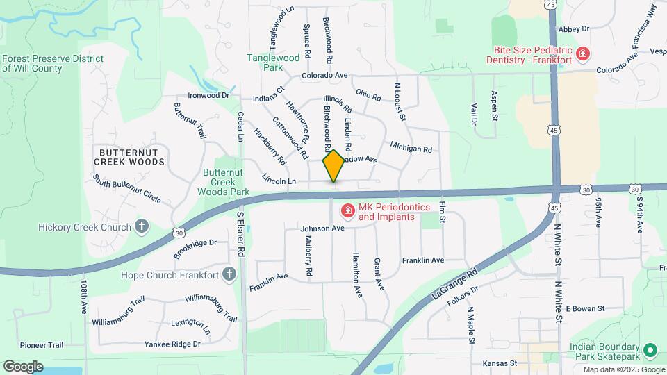 516 Lincoln Ln, Unit 1S Map and Location Details