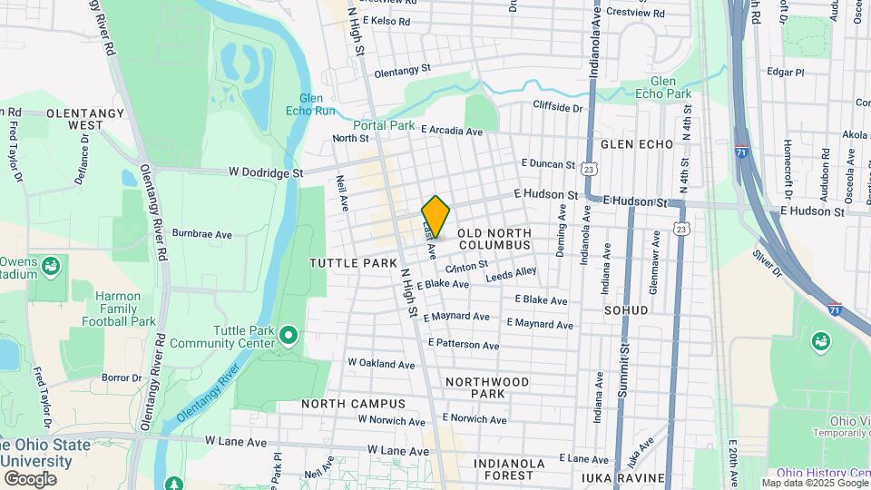 57 E Tompkins St Map and Location Details