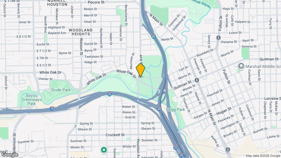 The White Oak Map and Location Details