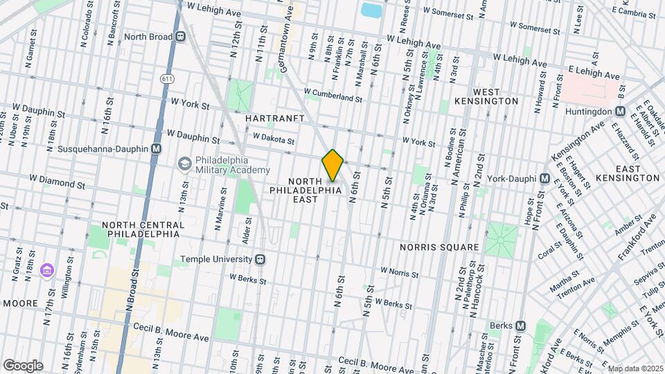 2209 N 7th St Map and Location Details