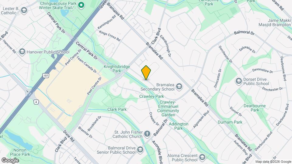 65 Cloverdale Dr Map and Location Details