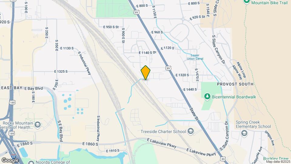 1341 S Spring Creek Dr Map and Location Details