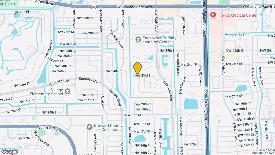 2253 NW 59th Ter Map and Location Details