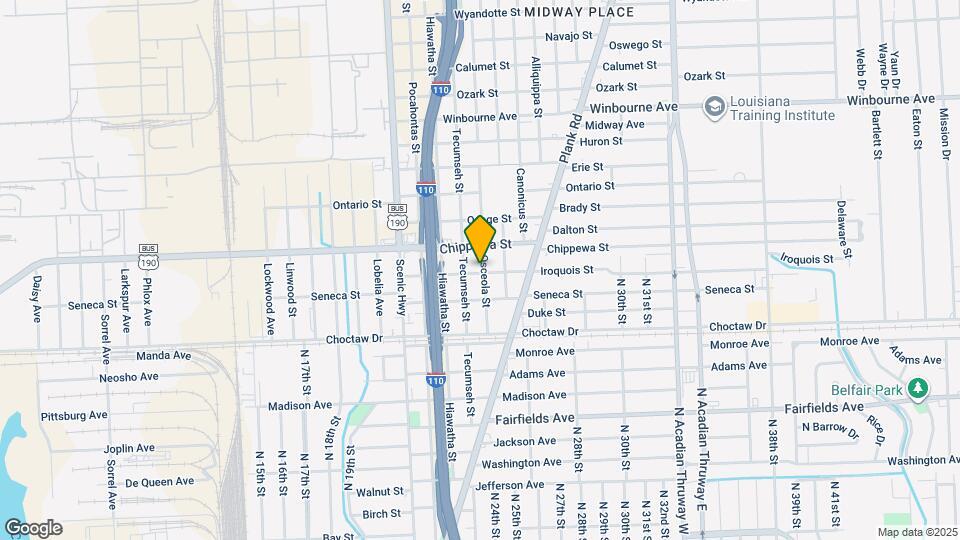 2705 Osceola St Map and Location Details