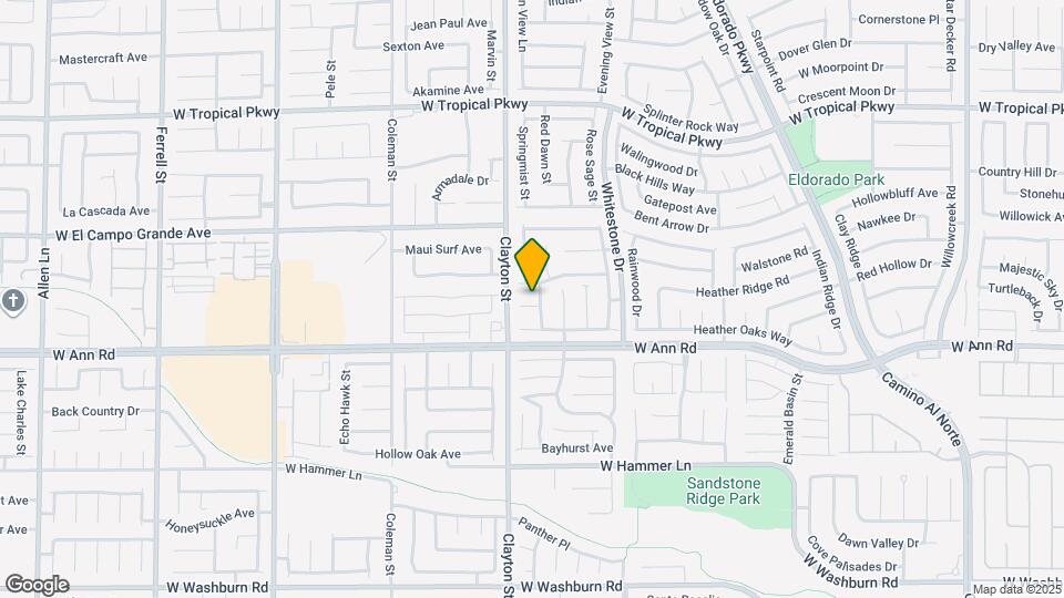 1928 Caribou Creek Ct Map and Location Details